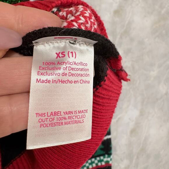 Grumpy Cat Funny 3D Ugly Christmas Women Sweater size XS/S Whimsical Holiday - Picture 5 of 9